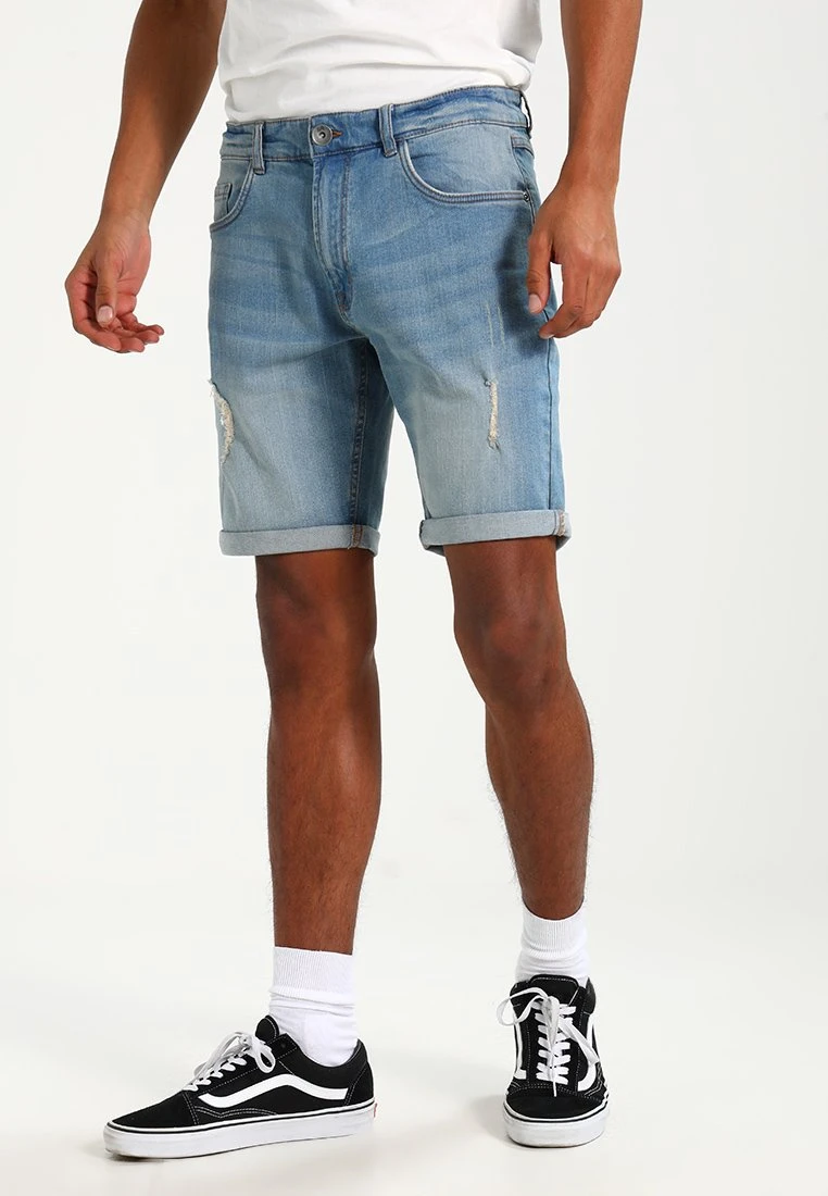 Redefined Rebel Oslo Destroy- Jeansshort - Skyway Blue 3 Redefined Rebel Oslo Destroy- Jeansshort - Skyway Blue
