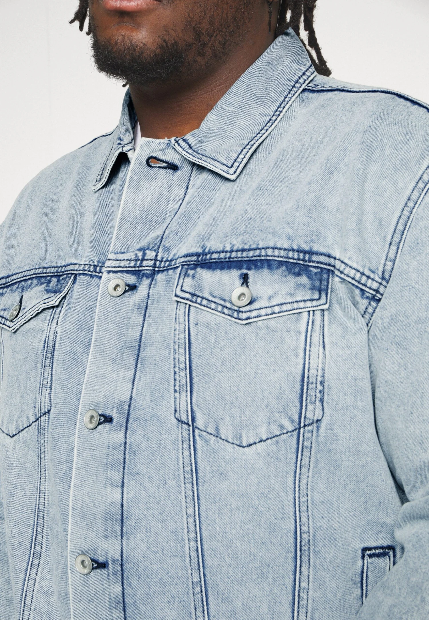 Redefined Rebel Baker Jacket Plus - Spijkerjas - Light Blue 8 Redefined Rebel Baker Jacket Plus - Spijkerjas - Light Blue - Afbeelding 6