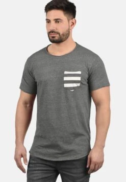 Redefined Rebel Maxton - T-Shirt Print - Grey