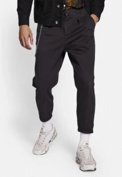 Redefined Rebel Lee Cropped Pants - Broek - Black