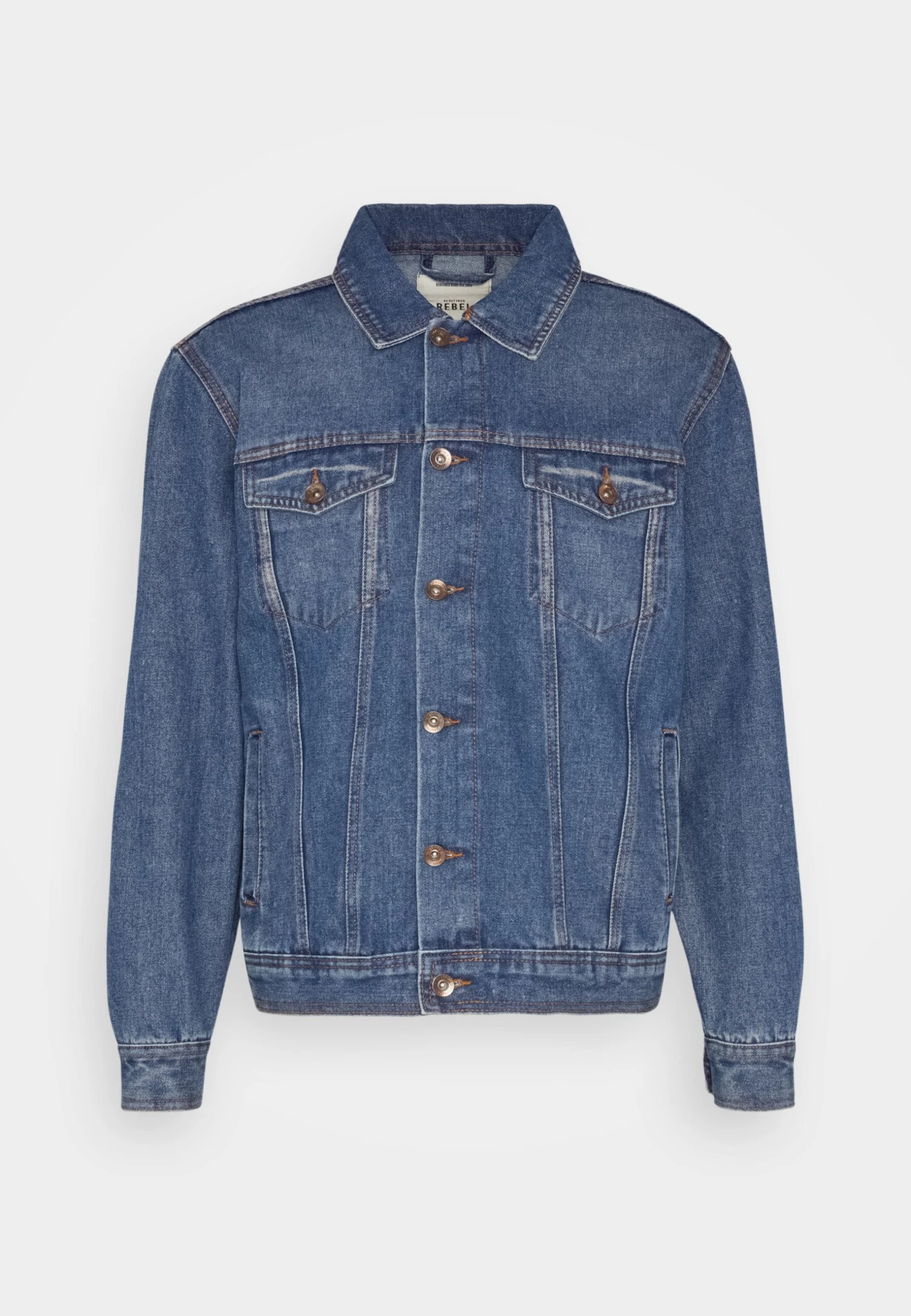 Redefined Rebel Baker Jacket - Spijkerjas - Mid Blue 7 Redefined Rebel Baker Jacket - Spijkerjas - Mid Blue - Afbeelding 5