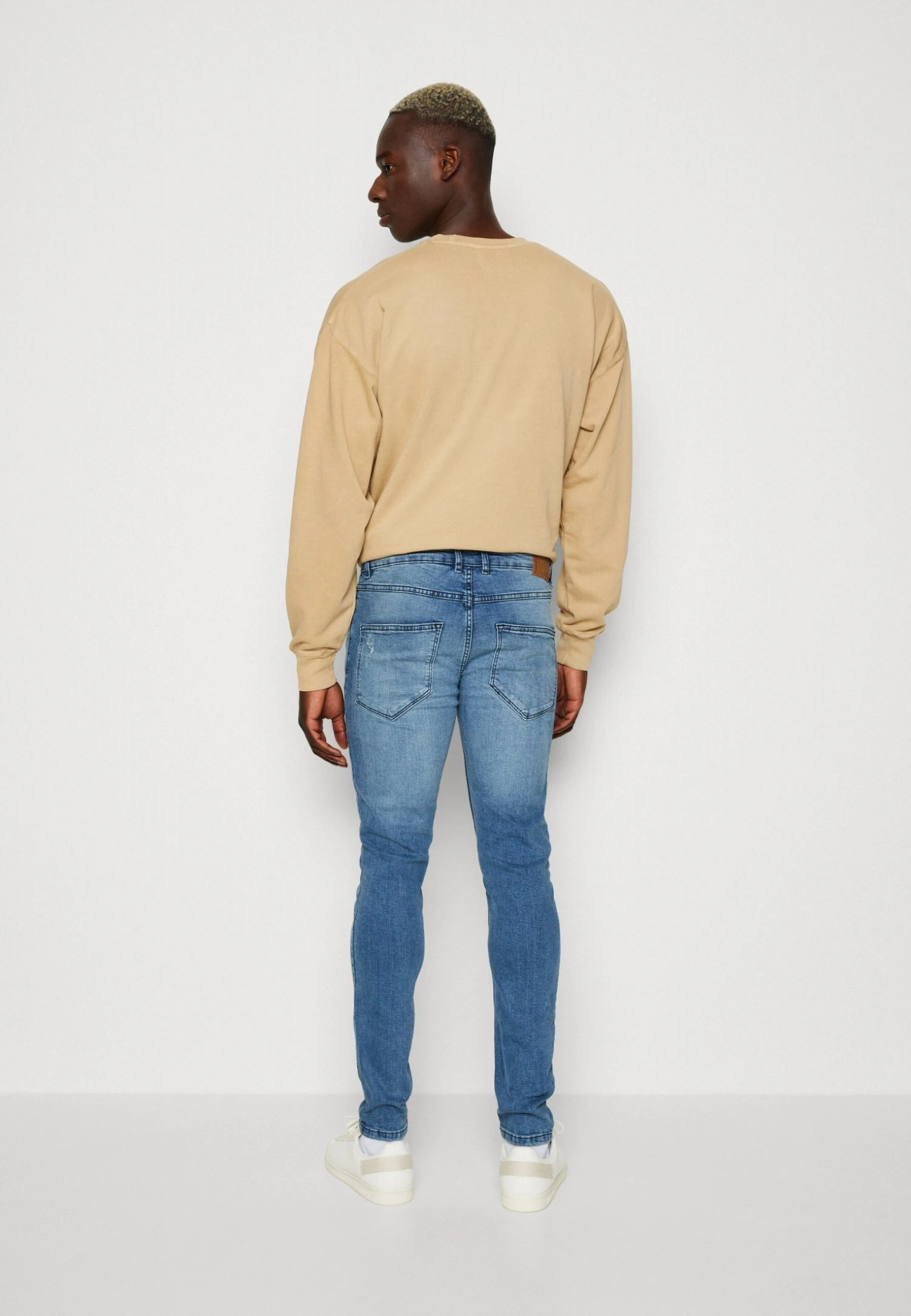 Redefined Rebel Rrstockholm Jeans - Straight Leg Jeans - Smooth Indigo Destroy 5 Redefined Rebel Rrstockholm Jeans - Straight Leg Jeans - Smooth Indigo Destroy - Afbeelding 3