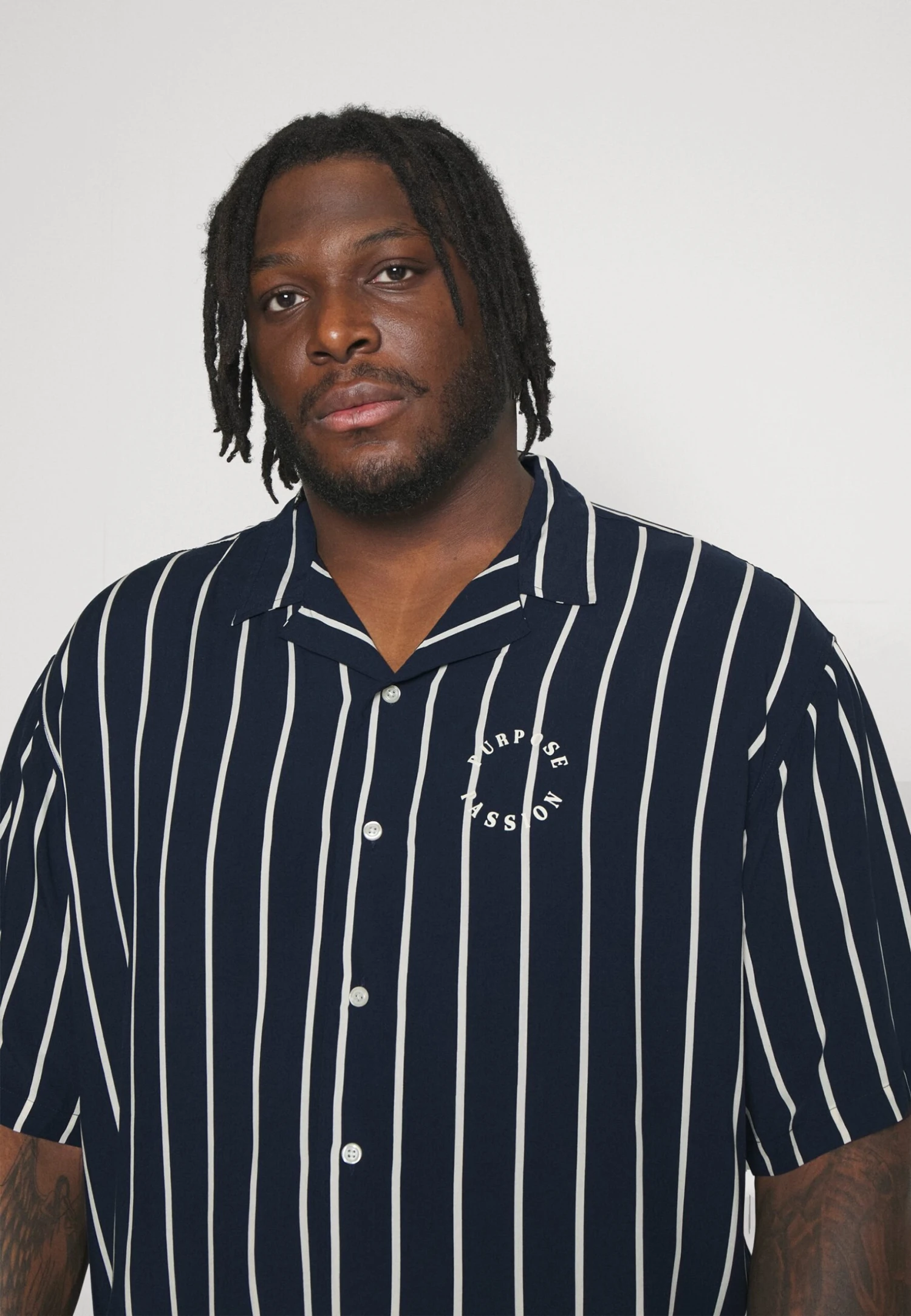 Redefined Rebel Louie Plus - Overhemd - Navy Blazer 6 Redefined Rebel Louie Plus - Overhemd - Navy Blazer - Afbeelding 4