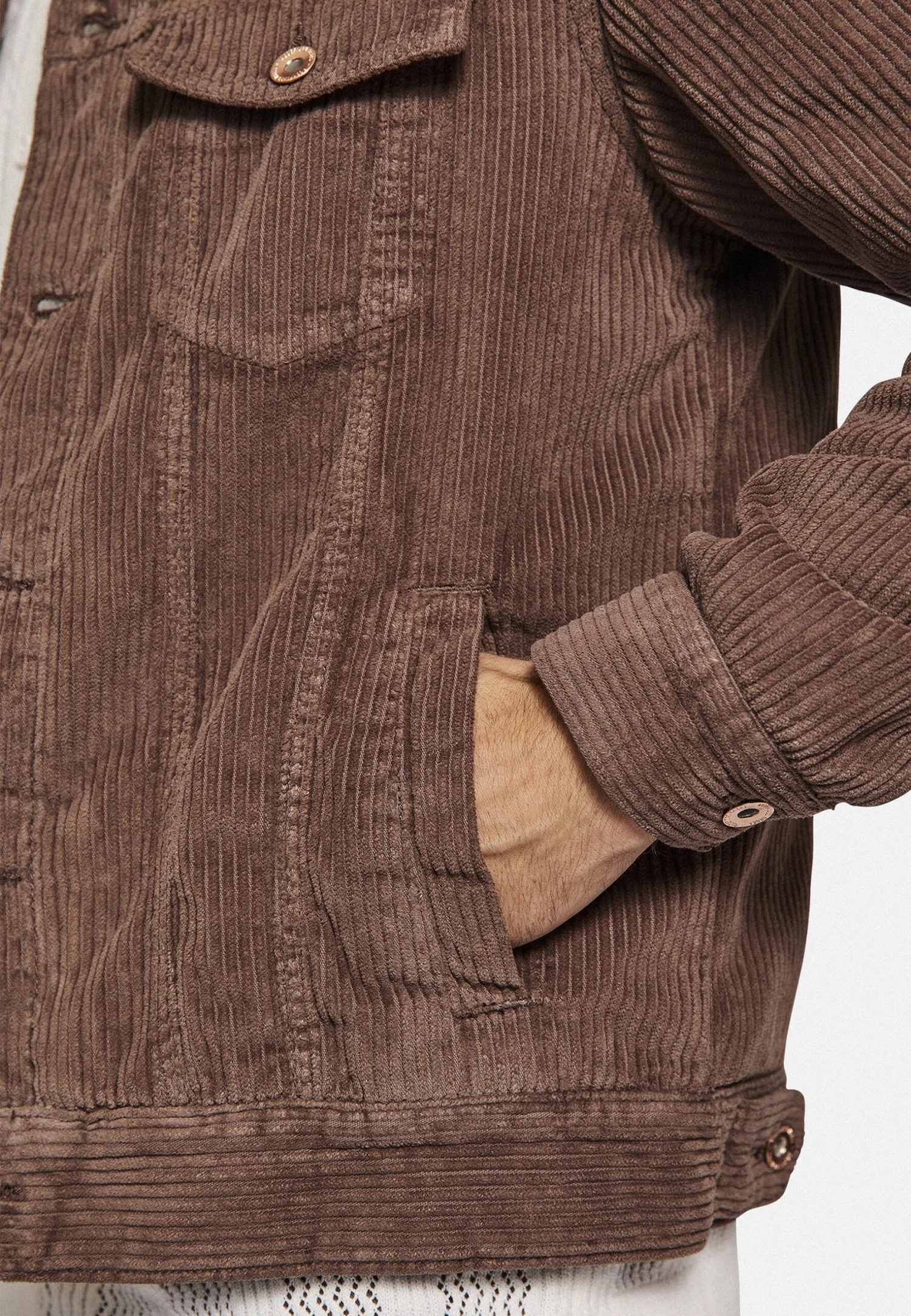 Redefined Rebel Rrari- Jas - Chocolate Brown 6 Redefined Rebel Rrari- Jas - Chocolate Brown - Afbeelding 4