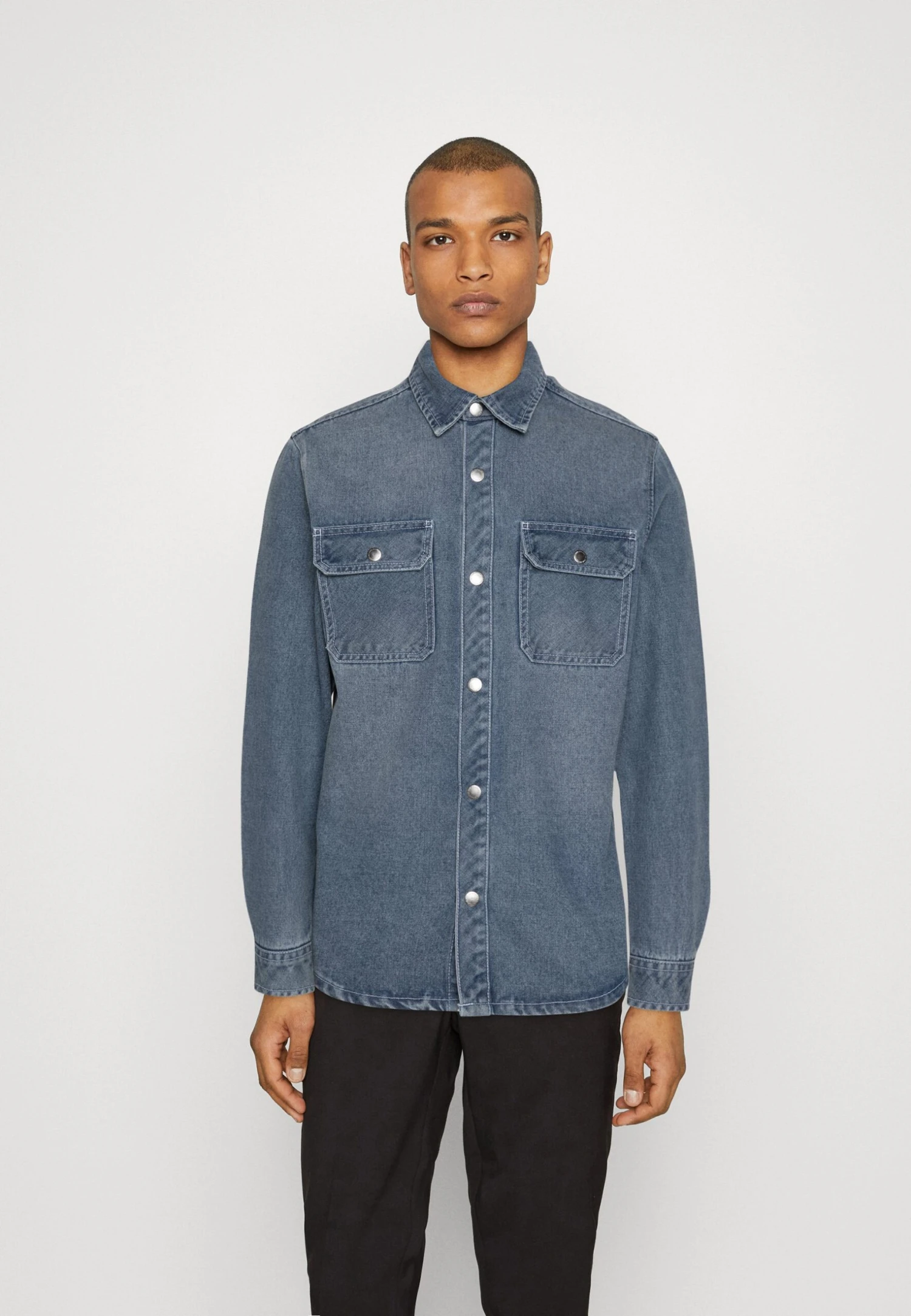 Redefined Rebel Rrjoac - Overhemd - Light Blue 2 Redefined Rebel Rrjoac - Overhemd - Light Blue