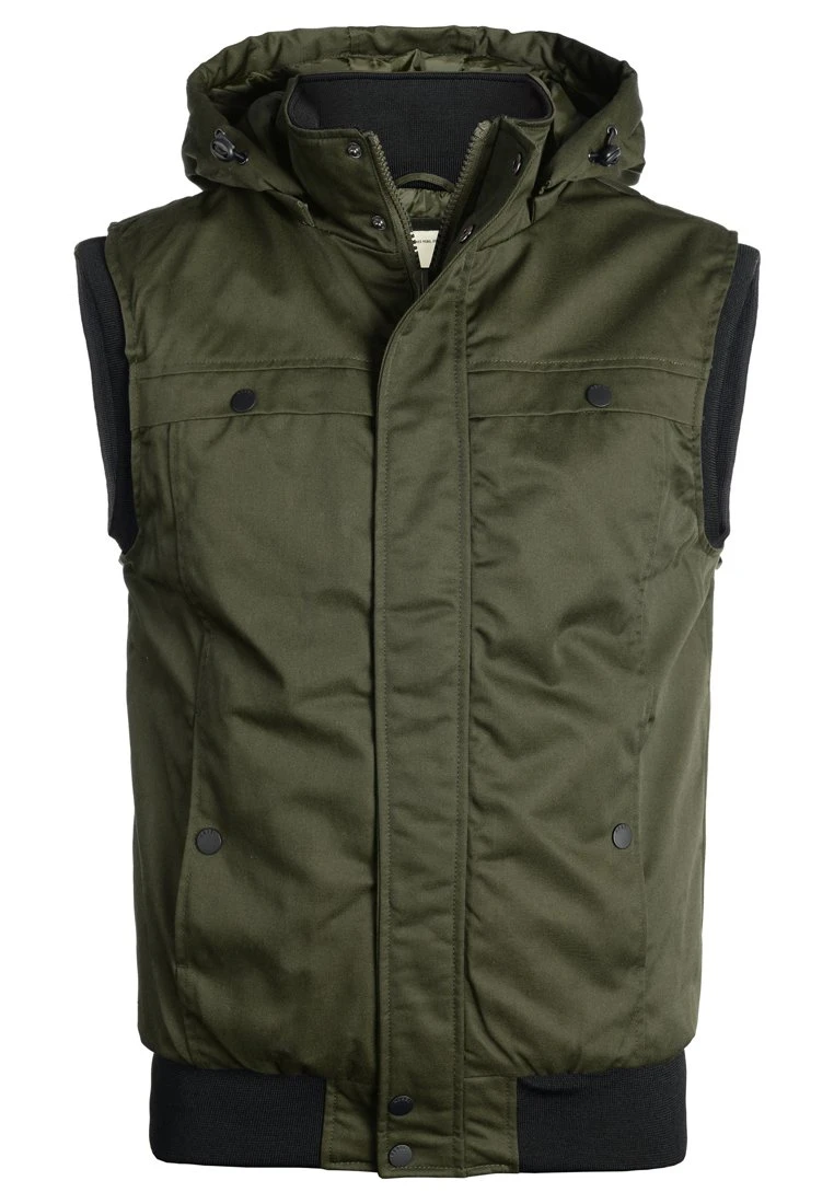Redefined Rebel Mario - Bodywarmer - Dark Olive 6 Redefined Rebel Mario - Bodywarmer - Dark Olive - Afbeelding 4