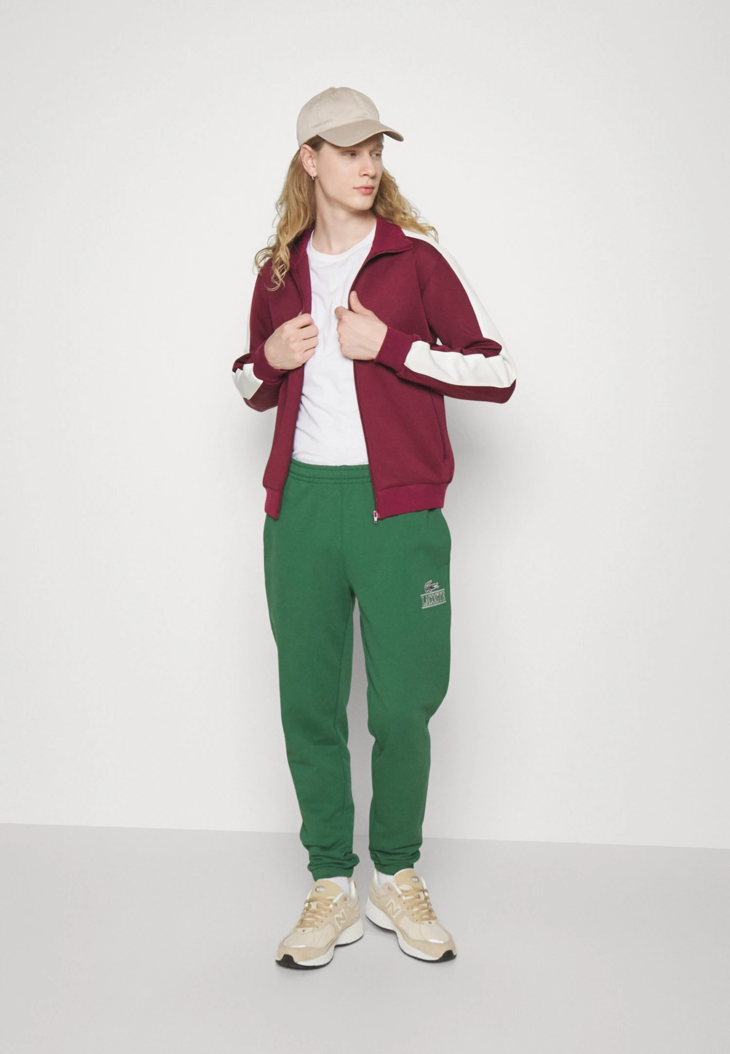 Redefined Rebel Rodney - Sweater Met Rits - Maroon Banner 4 Redefined Rebel Rodney - Sweater Met Rits - Maroon Banner - Afbeelding 2