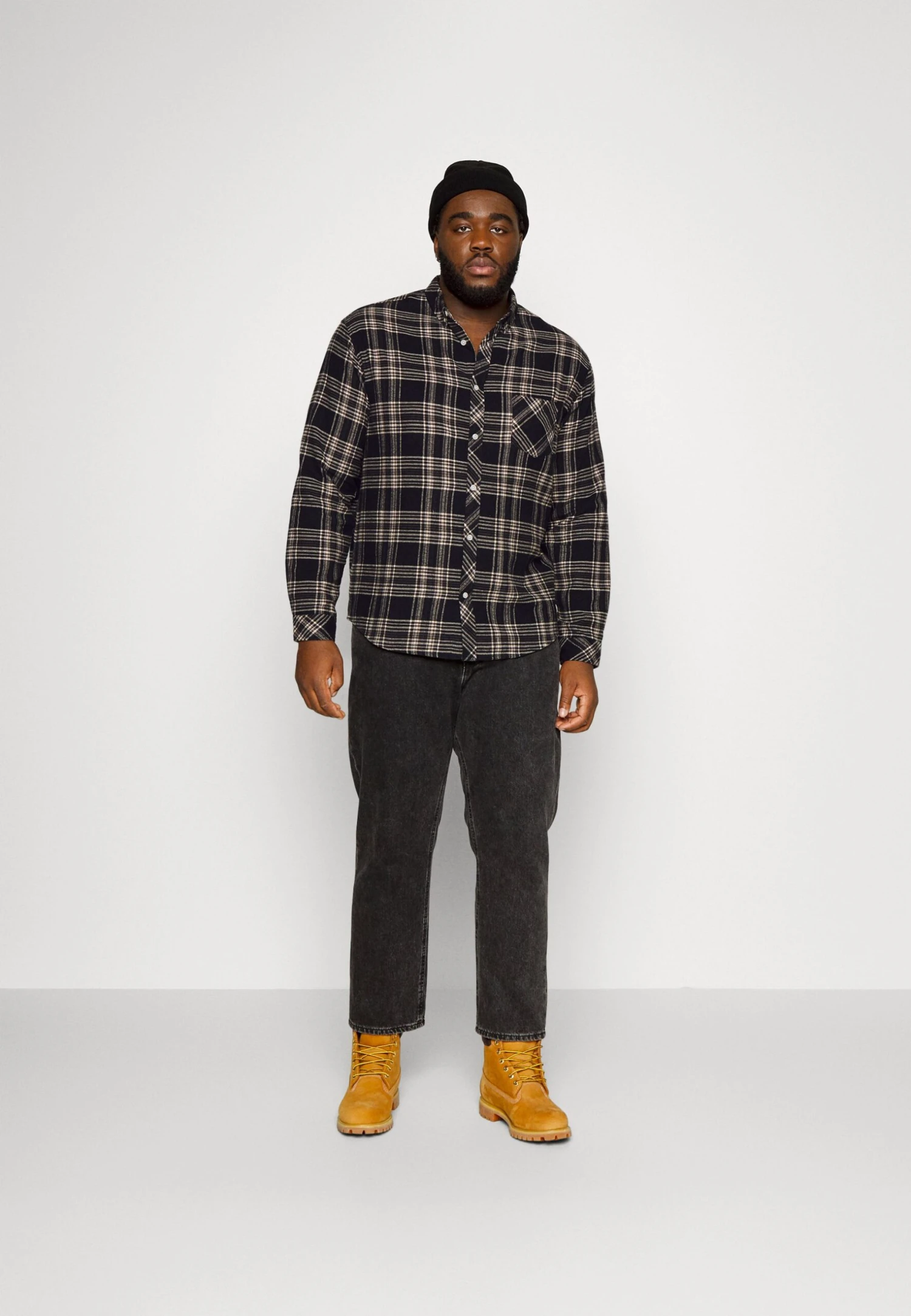 Redefined Rebel Houston Plus - Overhemd - Dark Grey 4 Redefined Rebel Houston Plus - Overhemd - Dark Grey - Afbeelding 2