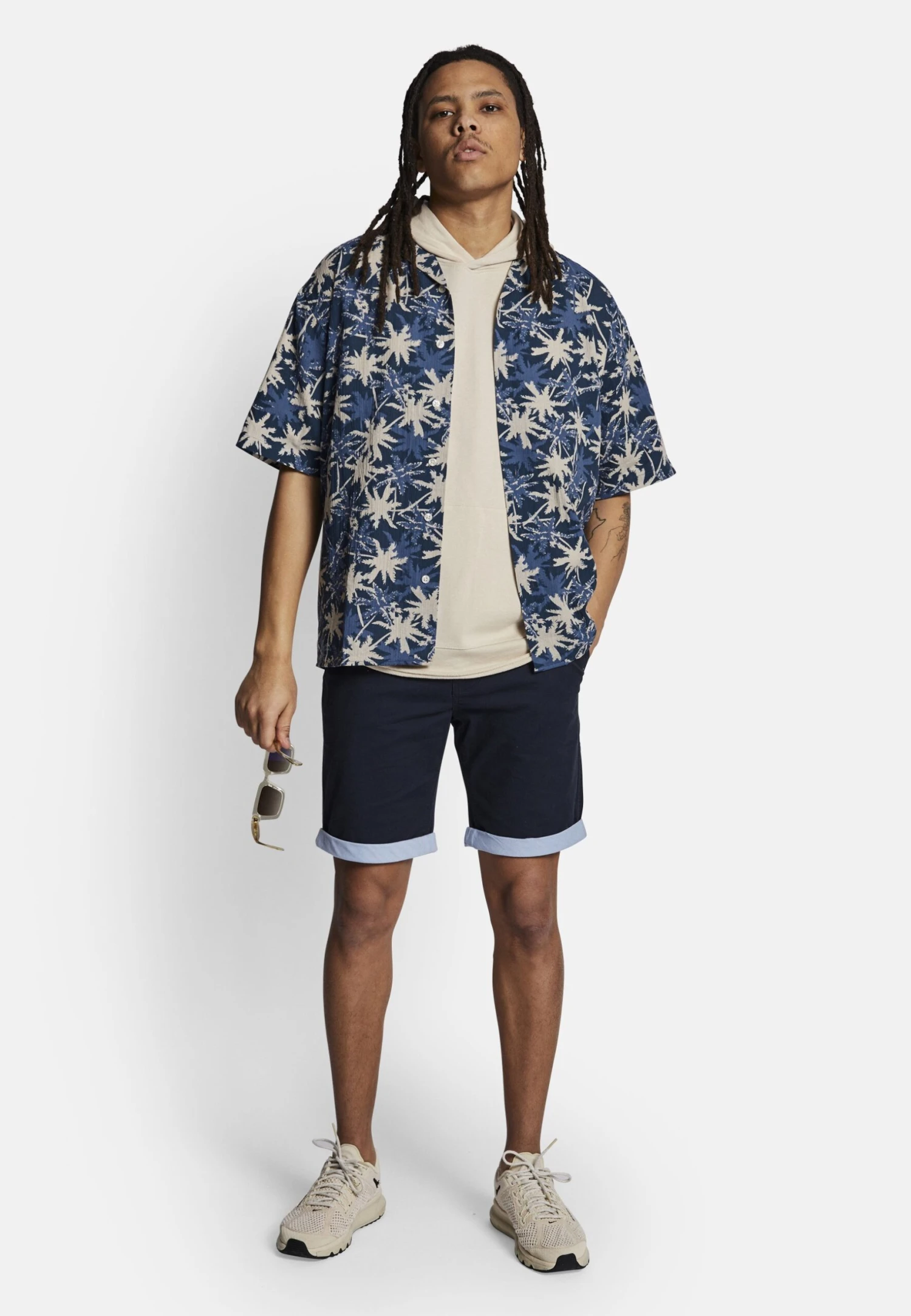 Redefined Rebel Myles - Shorts - Navy 4 Redefined Rebel Myles - Shorts - Navy - Afbeelding 2