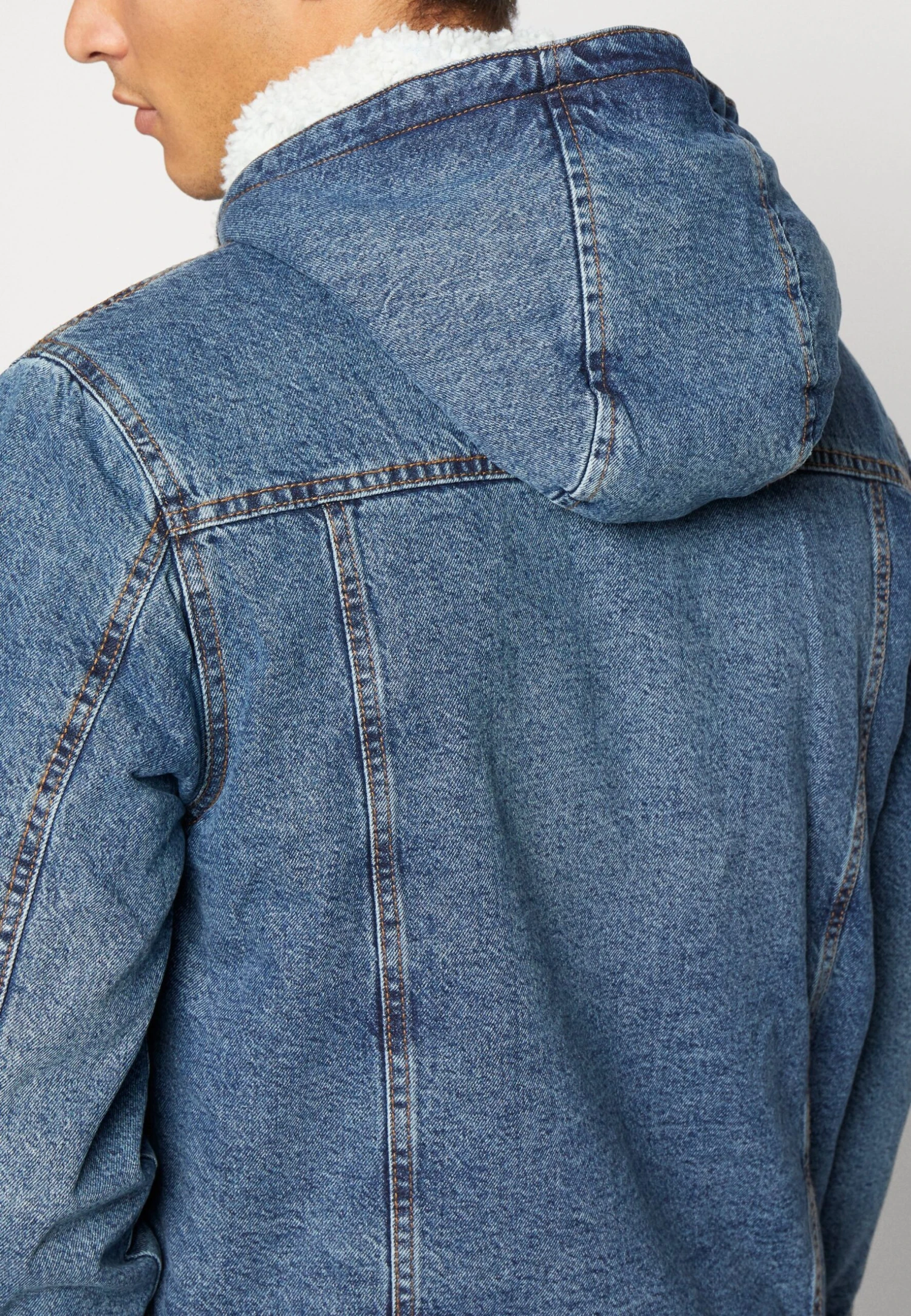 Redefined Rebel Reid Jacket Unisex - Spijkerjas - Mid Blue 8 Redefined Rebel Reid Jacket Unisex - Spijkerjas - Mid Blue - Afbeelding 6