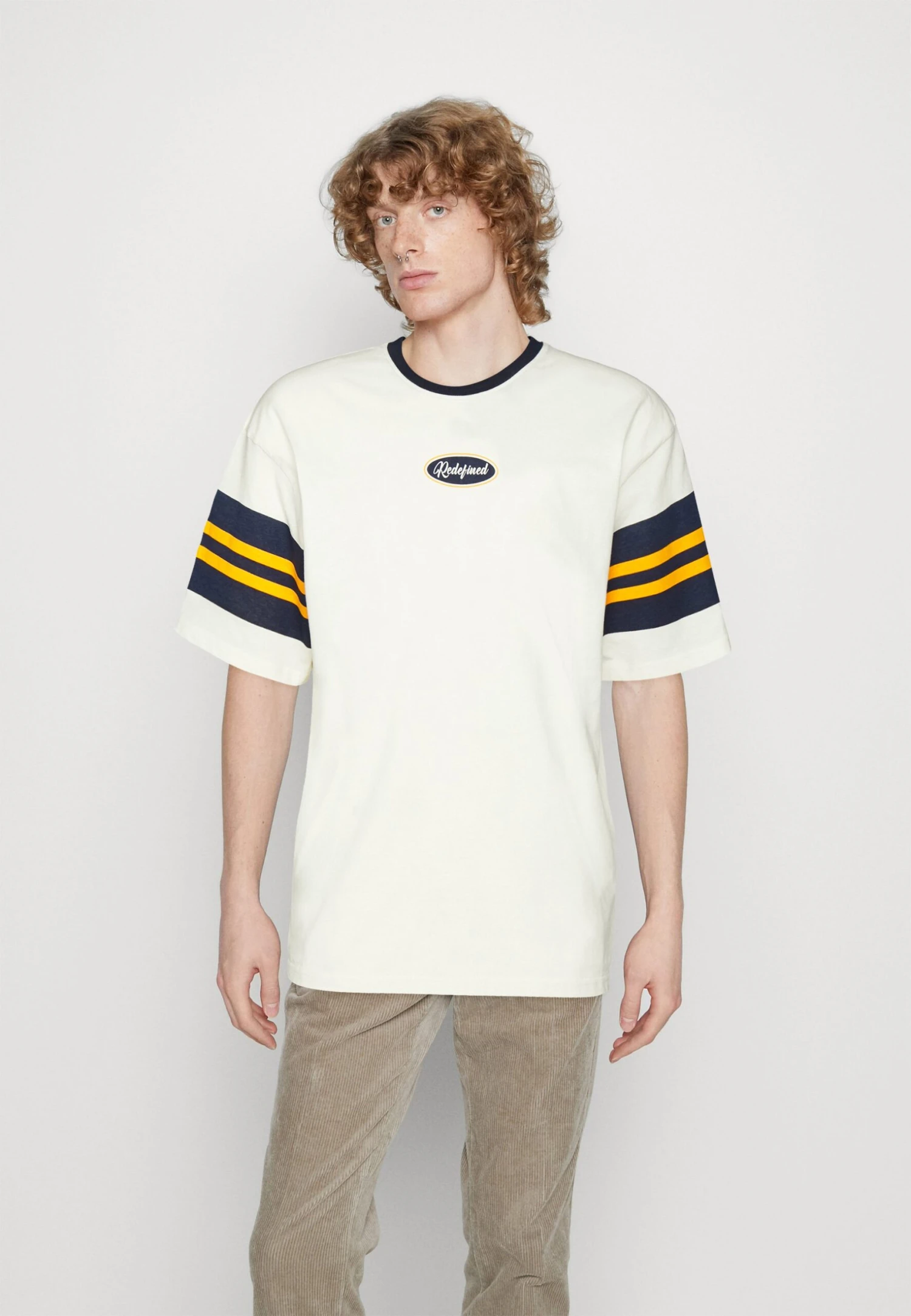 Redefined Rebel Julian Tee - T-Shirt Print - Pristine 3 Redefined Rebel Julian Tee - T-Shirt Print - Pristine