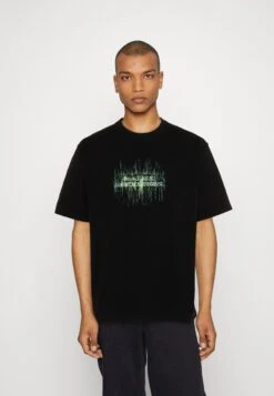 Redefined Rebel Rranderson Tee - T-Shirt Print - Black