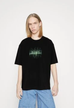 Redefined Rebel Anderson Tee Plus - T-Shirt Print - Black