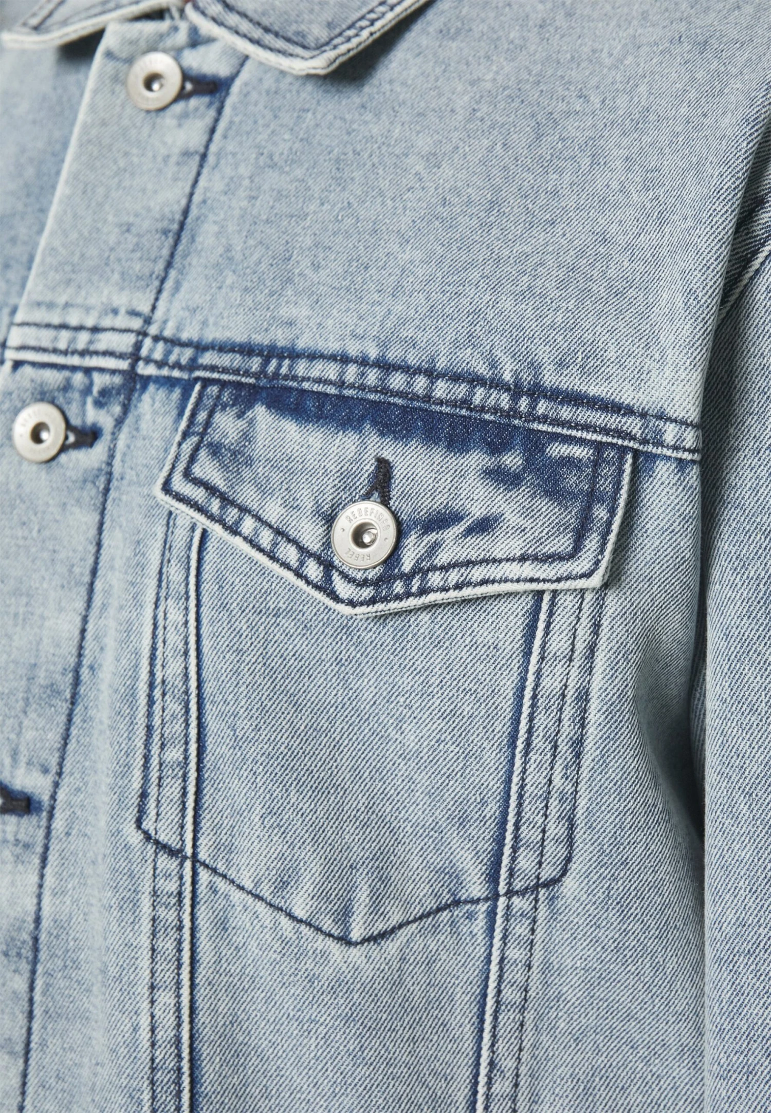 Redefined Rebel Baker Jacket - Spijkerjas - Bleach 7 Redefined Rebel Baker Jacket - Spijkerjas - Bleach - Afbeelding 5