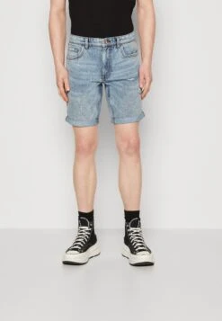 Redefined Rebel Stockholm- Jeansshort - Blue
