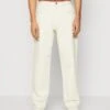 Redefined Rebel Tokyo- Relaxed Fit Jeans - Off White -Redefined Rebel 33da34dac9c64b3ba259b864f2704a15
