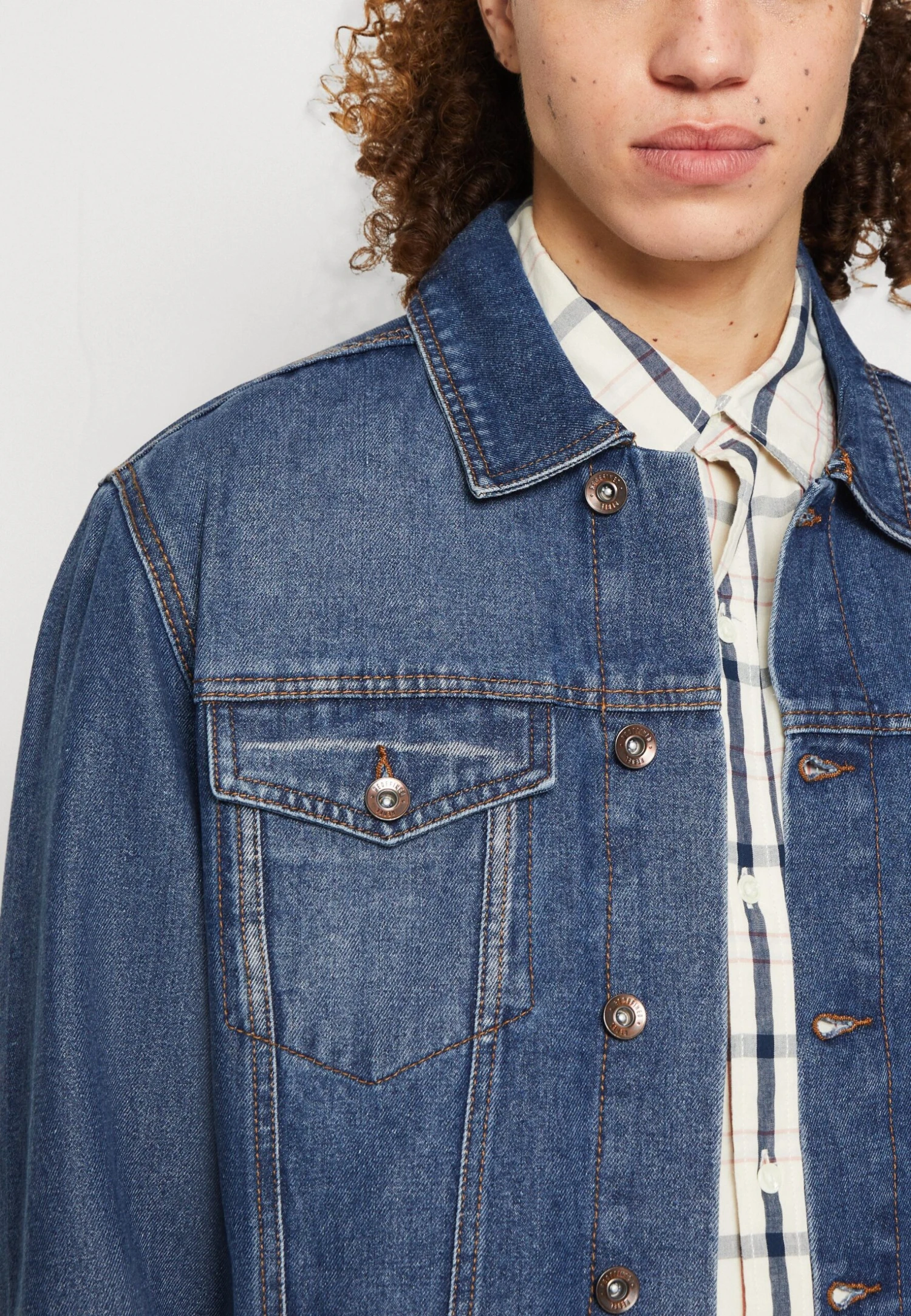 Redefined Rebel Baker Jacket - Spijkerjas - Mid Blue 8 Redefined Rebel Baker Jacket - Spijkerjas - Mid Blue - Afbeelding 6