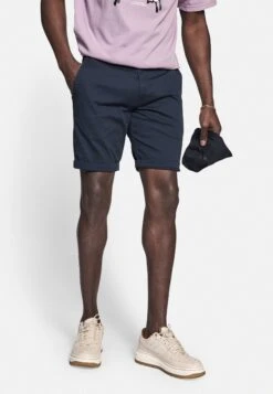 Redefined Rebel Rrethan- Shorts - Dark Navy