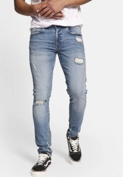 Redefined Rebel Stockholm- Slim Fit Jeans - Soft Blue
