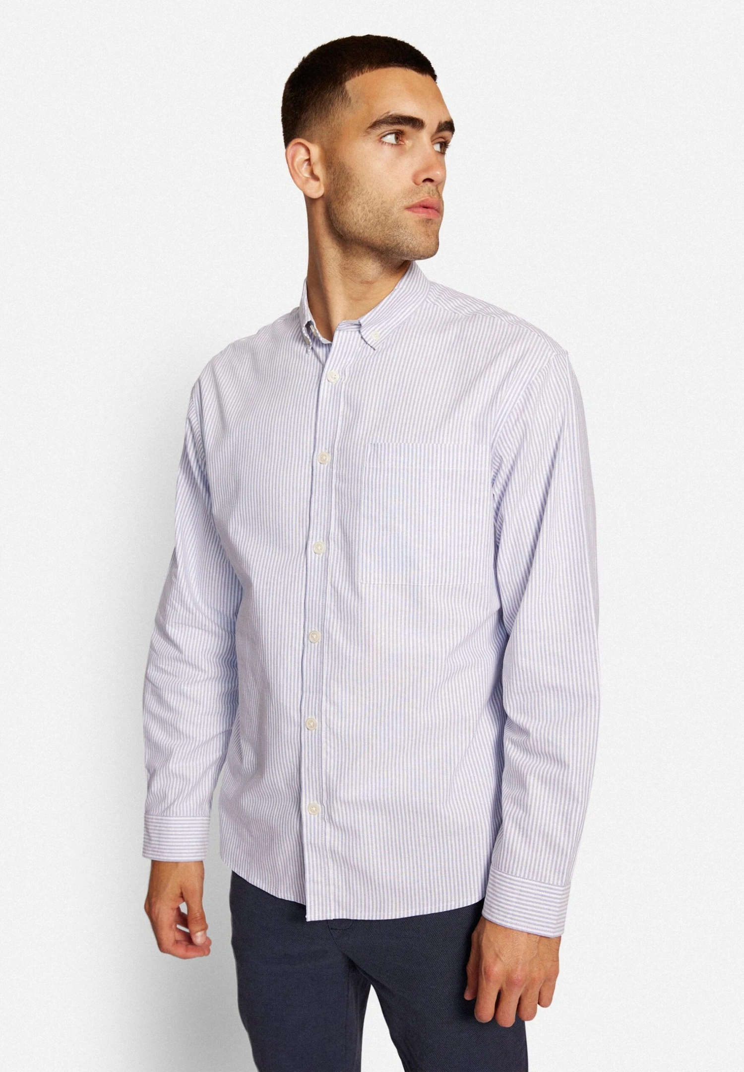 Redefined Rebel Pcvoxford - Overhemd - Navy Stripe 3 Redefined Rebel Pcvoxford - Overhemd - Navy Stripe