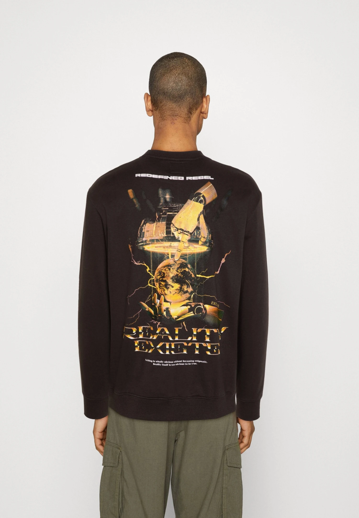 Redefined Rebel Rrdarius - Sweater - Bristol Black 5 Redefined Rebel Rrdarius - Sweater - Bristol Black - Afbeelding 3