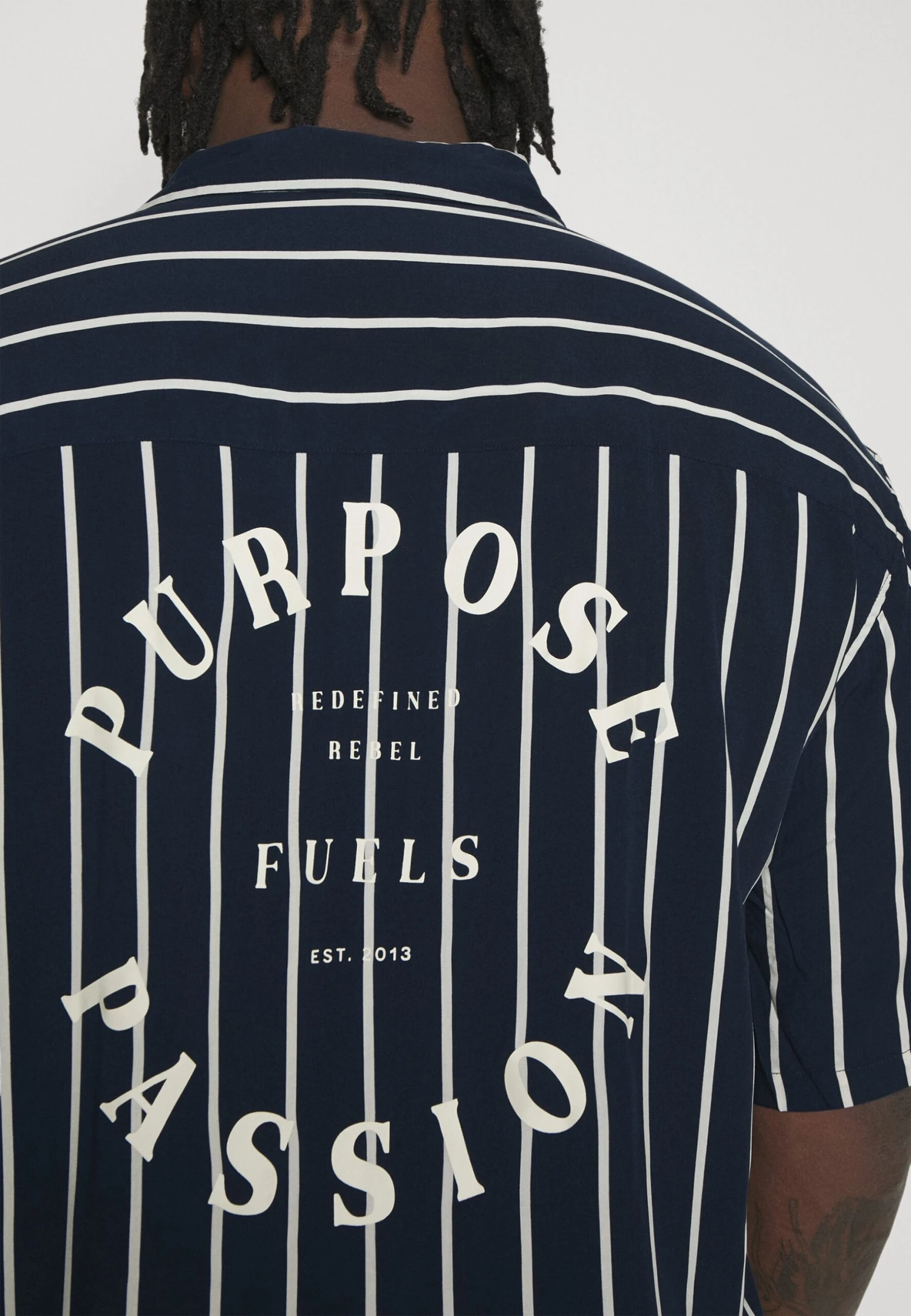 Redefined Rebel Louie Plus - Overhemd - Navy Blazer 8 Redefined Rebel Louie Plus - Overhemd - Navy Blazer - Afbeelding 6