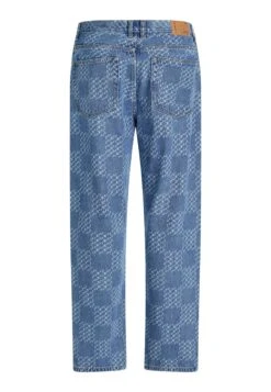 Redefined Rebel Rrtokyo Print Jeans - Relaxed Fit Jeans - Mid Blue -Redefined Rebel 4aca1e80223f493fbb1d07fc9272848b