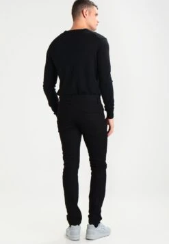 Redefined Rebel Copenhagen - Slim Fit Jeans - Deep Black -Redefined Rebel 55ce8c1567be486fb508653b1f8eb6e2
