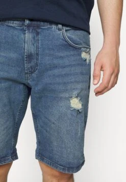 Redefined Rebel Oslo Destroy Plus - Jeansshort - Dark Blue -Redefined Rebel 5943926543774778a2676d5272dfdda2