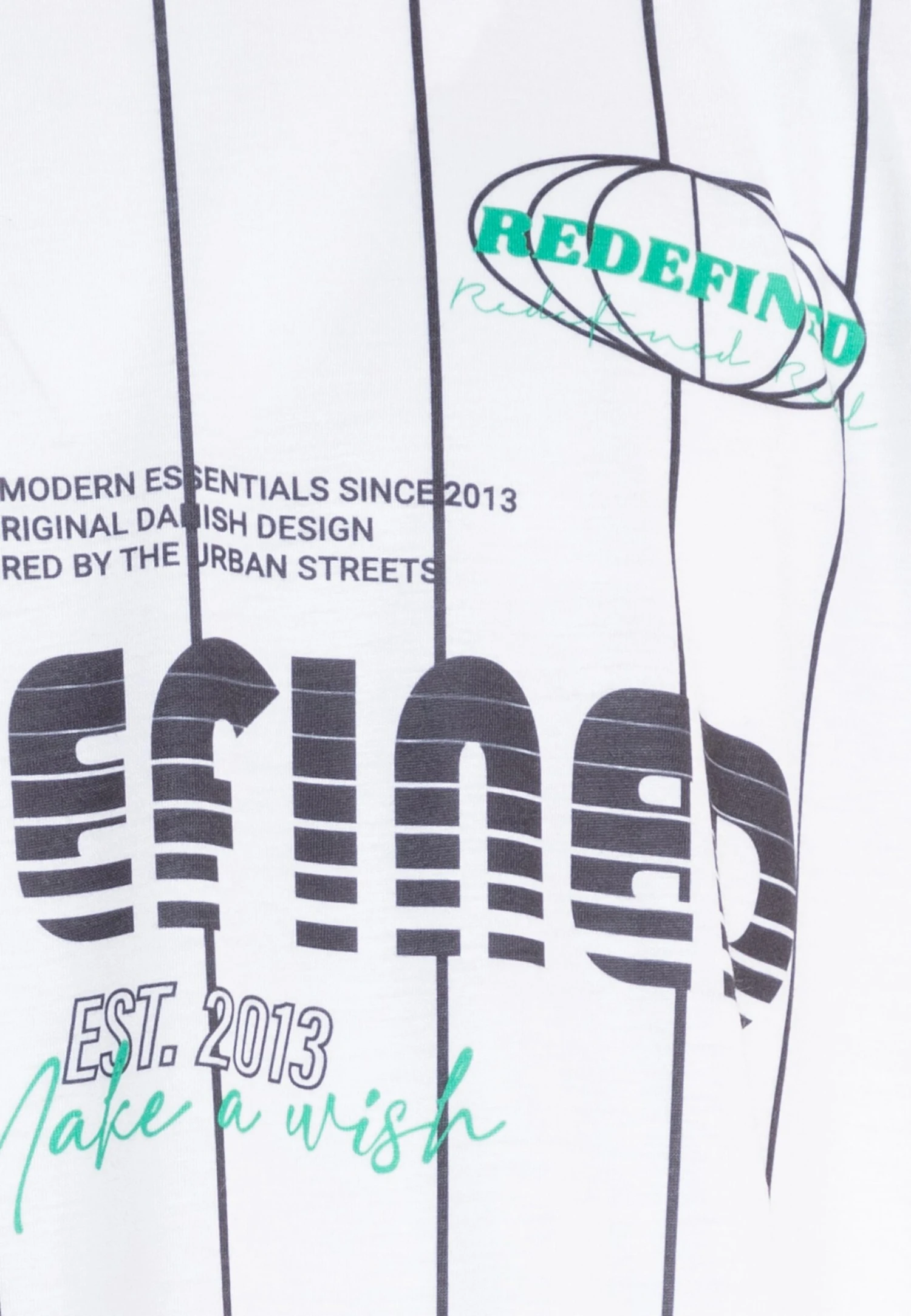 Redefined Rebel Rrdanny Tee - T-Shirt Print - White 7 Redefined Rebel Rrdanny Tee - T-Shirt Print - White - Afbeelding 5