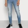 Redefined Rebel Stockholm Destroy - Slim Fit Jeans - Arctic Blue