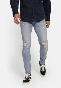 Redefined Rebel Rrrome Jeans - Straight Leg Jeans - Foam Blue