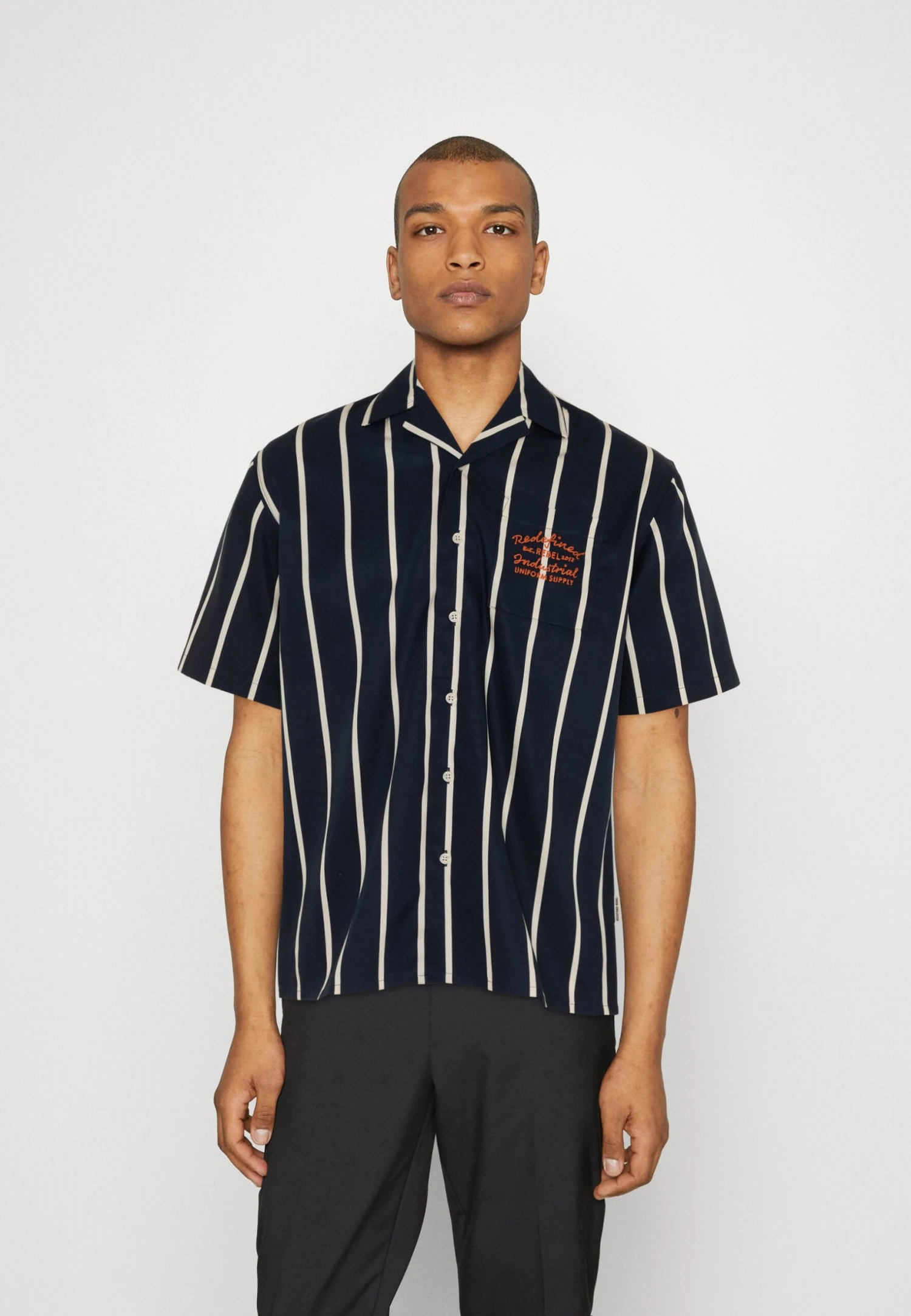 Redefined Rebel Duke - Overhemd - Navy Blazer 2 Redefined Rebel Duke - Overhemd - Navy Blazer