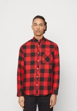Redefined Rebel Owen Shirt - Overhemd - Fiery Red
