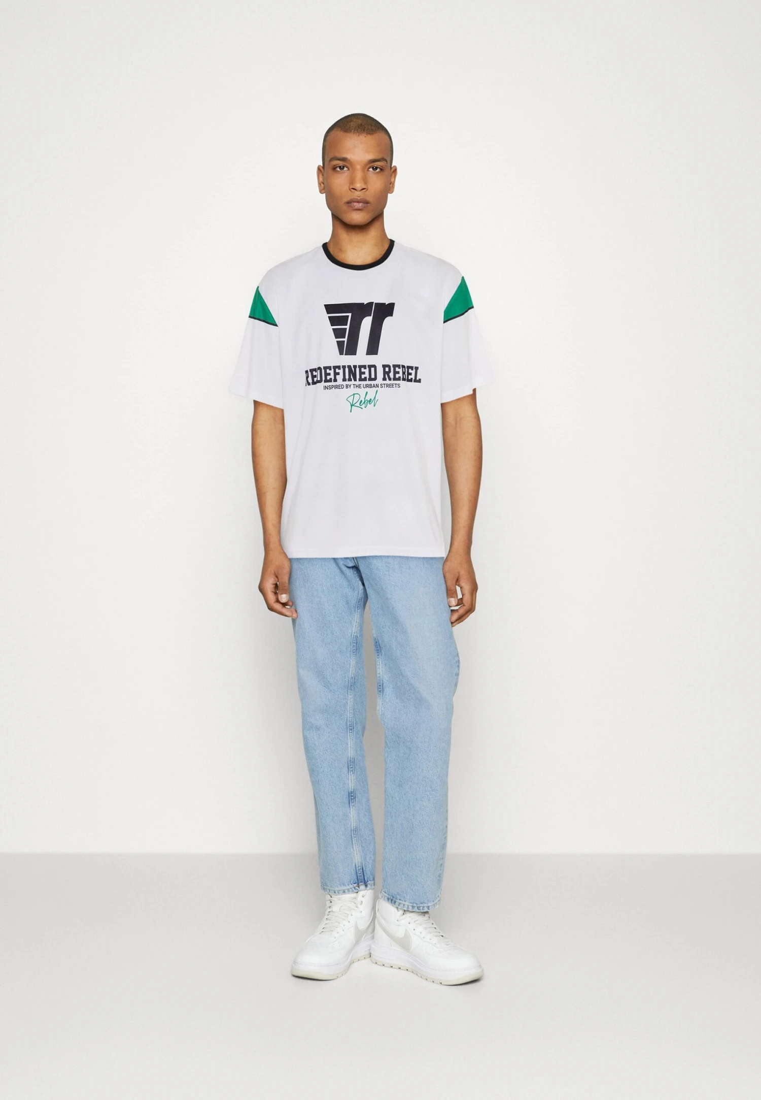 Redefined Rebel Sack Tee - T-Shirt Print - White 4 Redefined Rebel Sack Tee - T-Shirt Print - White - Afbeelding 2