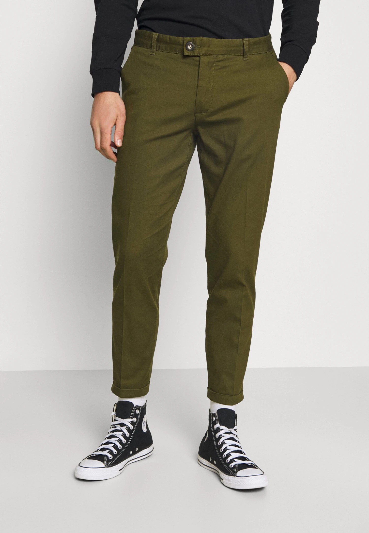 Redefined Rebel Rrercan - Chino - Dark Olive 3 Redefined Rebel Rrercan - Chino - Dark Olive