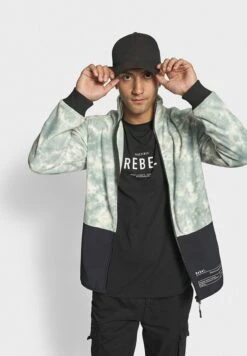 Redefined Rebel Sweater Met Rits - Mineral Blue -Redefined Rebel 66b5d94f5dbd40d0b1716e86be5af3d3