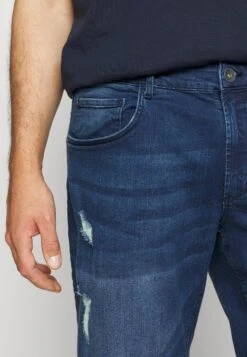 Redefined Rebel Oslo Destroy Plus - Jeansshort - Ocean Blue -Redefined Rebel 683e5d7ddd6547d095bfd76a9efe1646