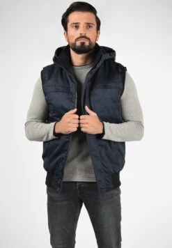 Redefined Rebel Mario - Bodywarmer - Navy -Redefined Rebel 69fad2ff7109465d914de8ea14fb5e91