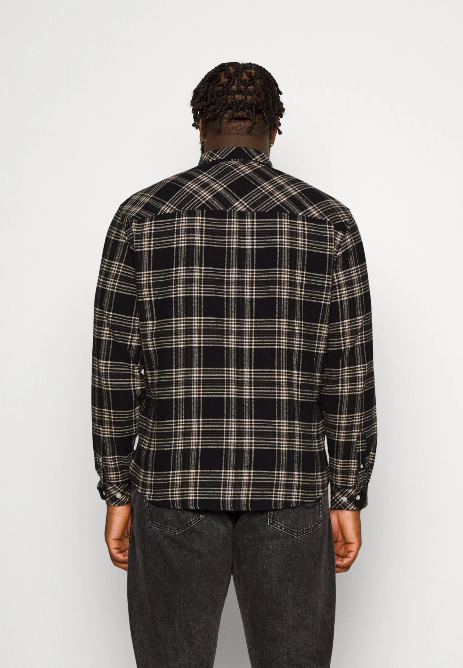 Redefined Rebel Houston Plus - Overhemd - Dark Grey 5 Redefined Rebel Houston Plus - Overhemd - Dark Grey - Afbeelding 3