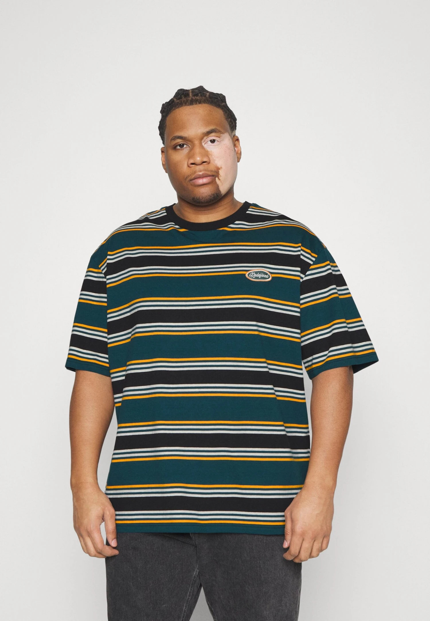 Redefined Rebel Tucker Tee - T-Shirt Print - Flame Orange 3 Redefined Rebel Tucker Tee - T-Shirt Print - Flame Orange