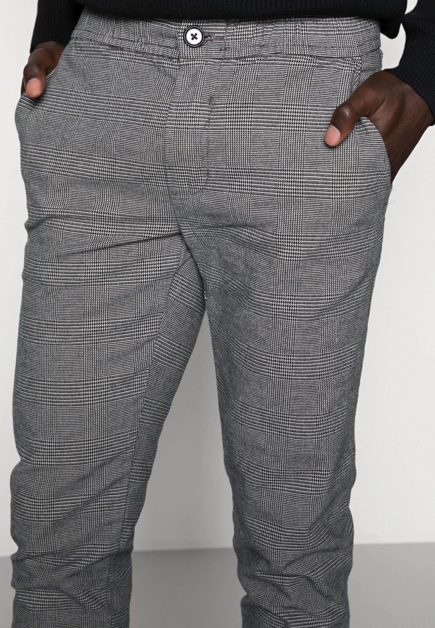 Redefined Rebel Rrking- Chino - Grey Check 7 Redefined Rebel Rrking- Chino - Grey Check - Afbeelding 5