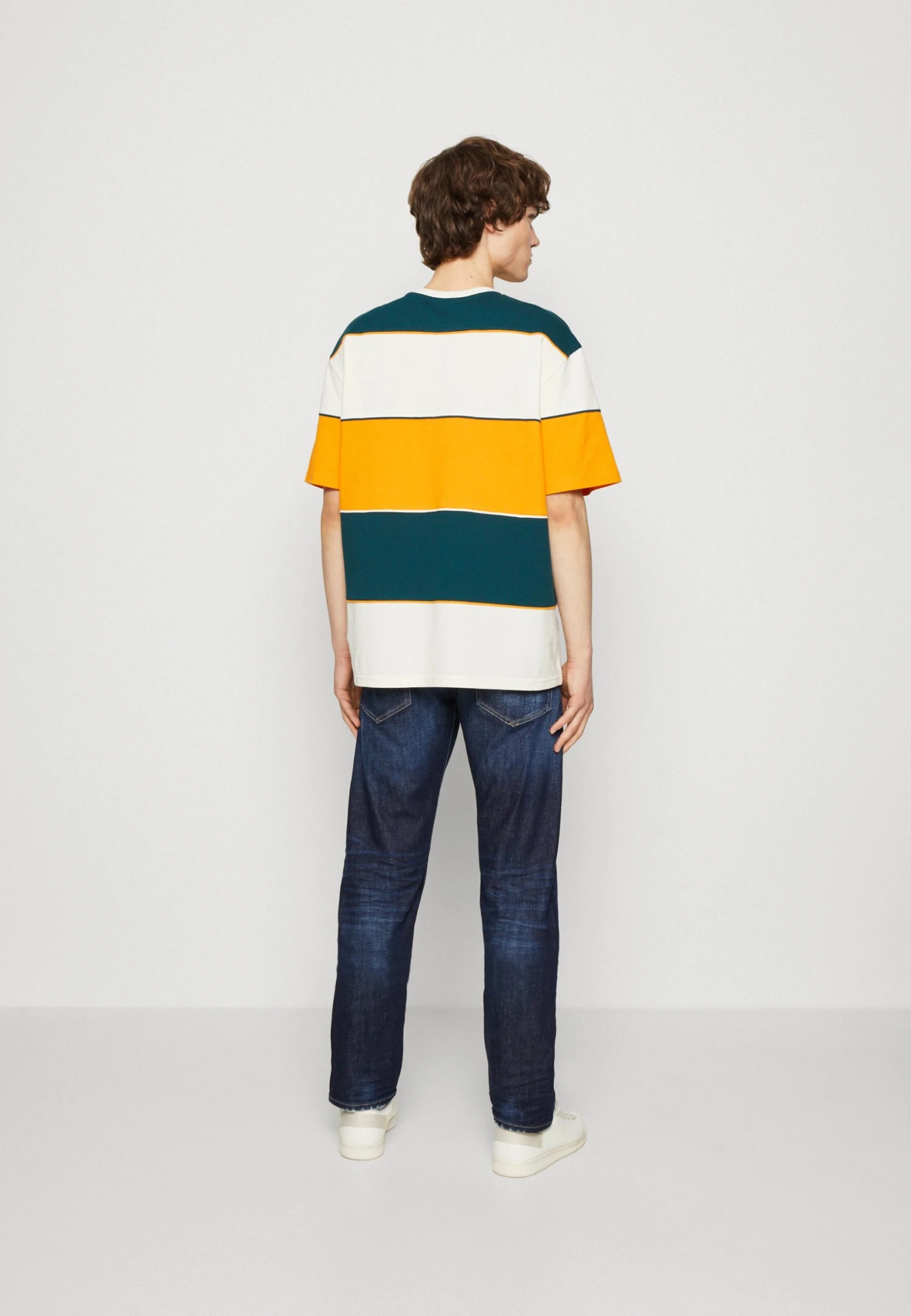 Redefined Rebel Watson Tee- T-Shirt Print - Deep Teal 5 Redefined Rebel Watson Tee- T-Shirt Print - Deep Teal - Afbeelding 3