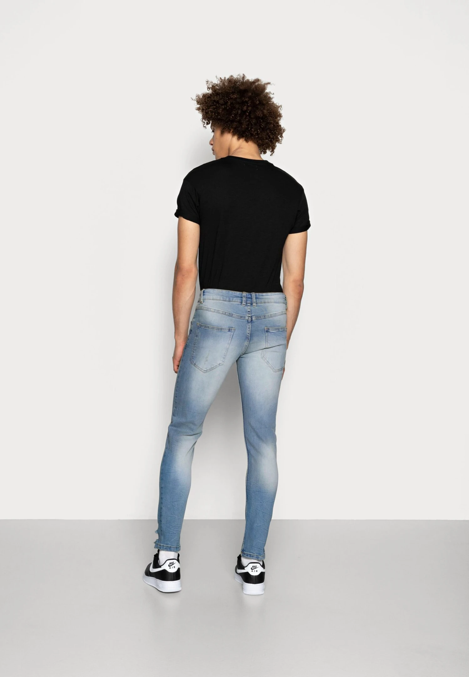 Redefined Rebel Stockholm Destroy - Slim Fit Jeans - Arctic Blue 5 Redefined Rebel Stockholm Destroy - Slim Fit Jeans - Arctic Blue - Afbeelding 3