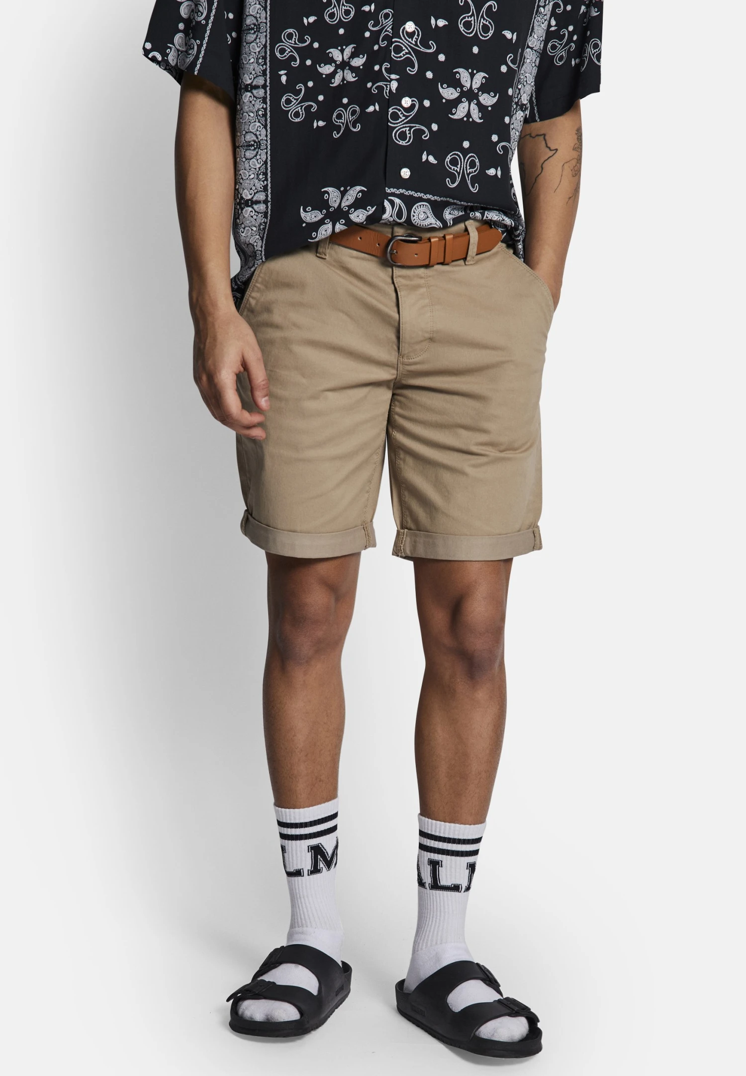 Redefined Rebel Mike - Shorts - Beige 3 Redefined Rebel Mike - Shorts - Beige