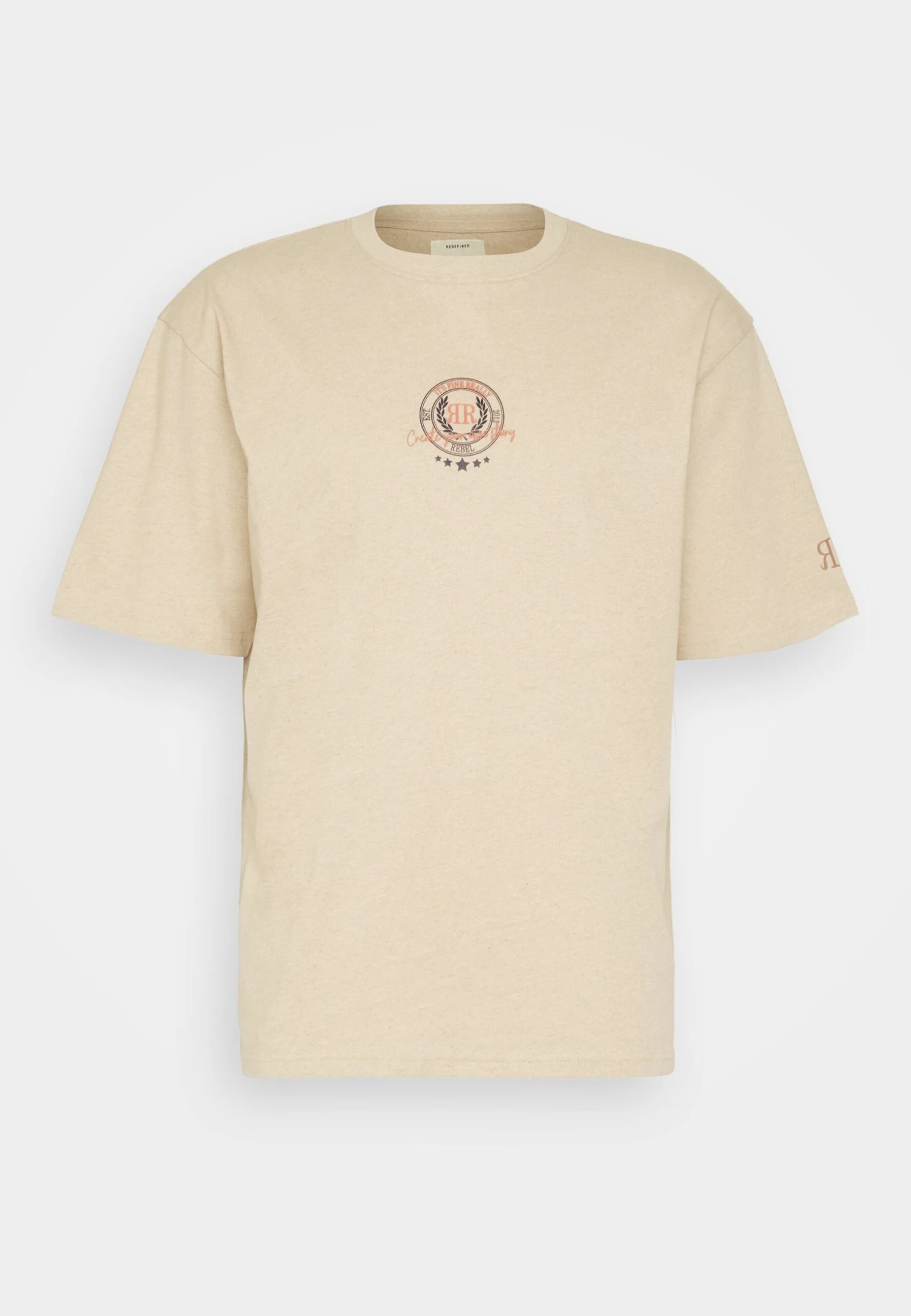 Redefined Rebel Alex Tee - T-Shirt Print - Sandshell 7 Redefined Rebel Alex Tee - T-Shirt Print - Sandshell - Afbeelding 5