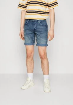 Redefined Rebel Stockholm- Jeansshort - Worn Vintage