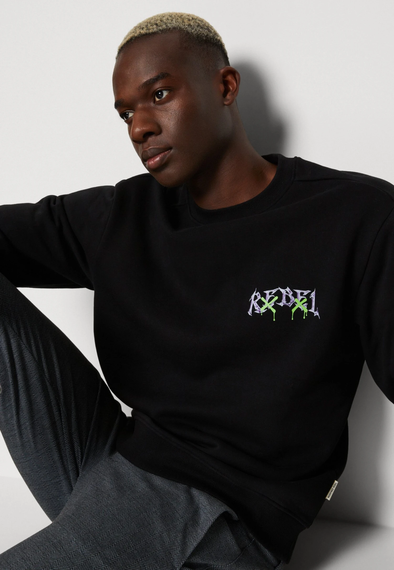 Redefined Rebel Rrliam - Sweater - Black 6 Redefined Rebel Rrliam - Sweater - Black - Afbeelding 4