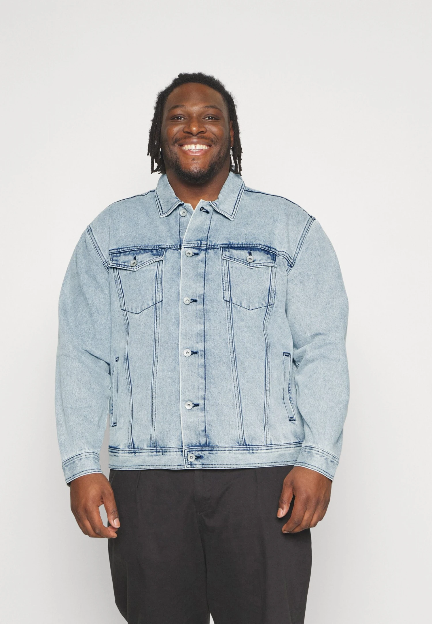 Redefined Rebel Baker Jacket Plus - Spijkerjas - Light Blue 3 Redefined Rebel Baker Jacket Plus - Spijkerjas - Light Blue