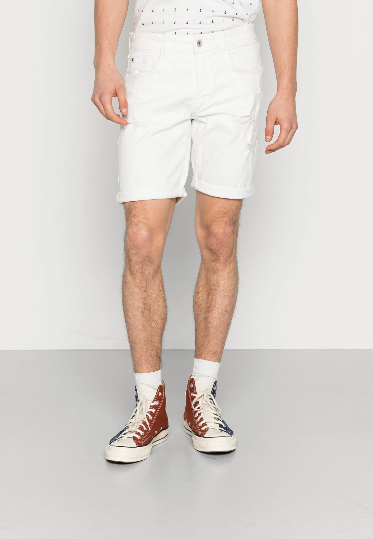 Redefined Rebel Oslo Destroy - Jeansshort - White 3 Redefined Rebel Oslo Destroy - Jeansshort - White